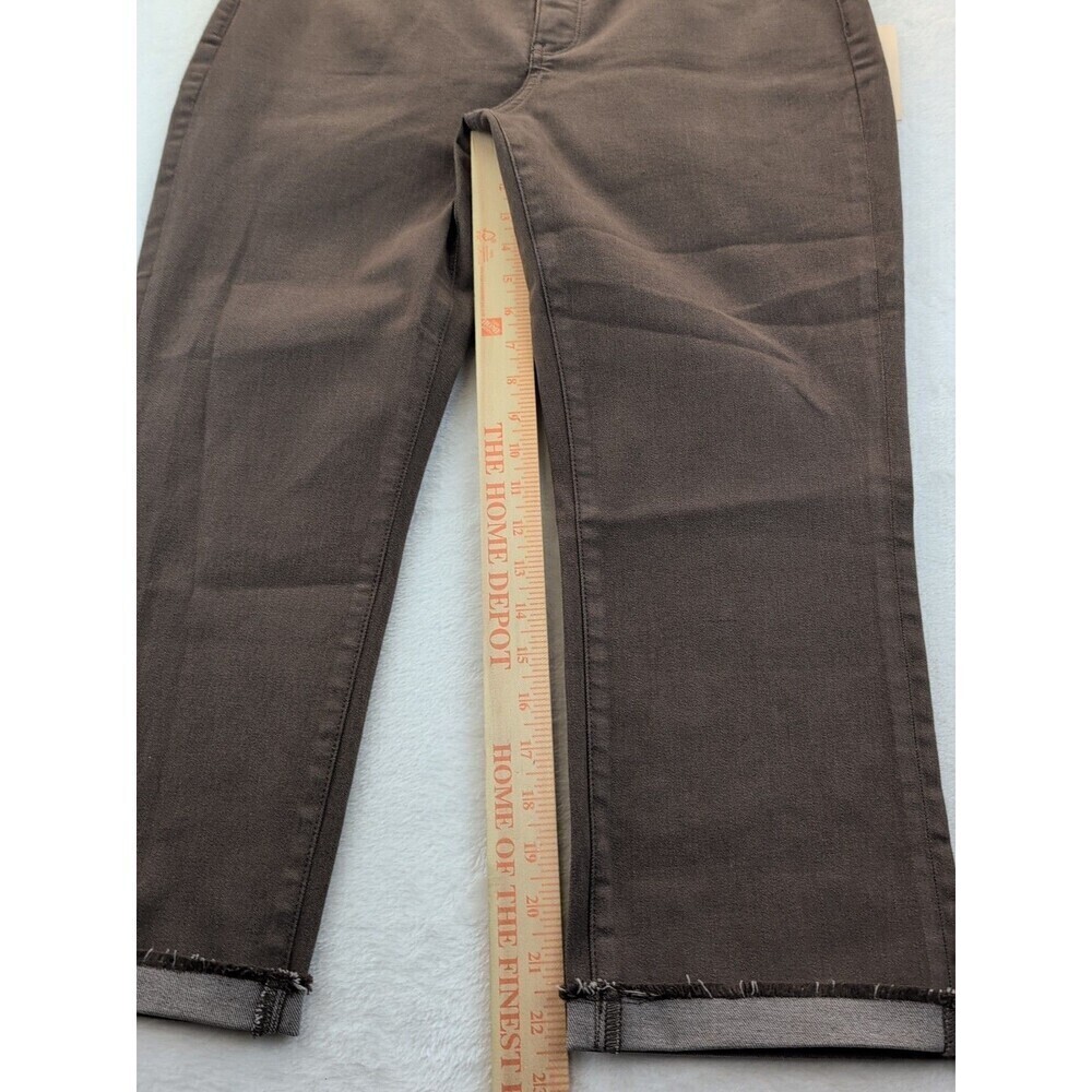 NYDJ Cool Embrace Chloe Capri Hollywood Women's Size 12 Punch Lift Tuck Tech NWT - Picture 3 of 16